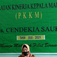 MTs Cendekia Saukang Kab .Bantaeng Laksanakan Penilaian Kinerja Kepala Madrasah.