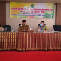 Wakil Bupati Bone Narasumber Peningkatan Kompetensi SDM Masjid