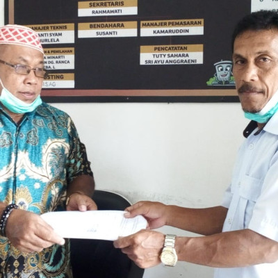 Tindak Lanjut MoU Dengan DLHK Kepala MTs Muhammadiyah Bulukumba Kerjasama Dengan Bank Sampah Mandiri Bulukumba