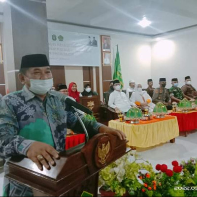Asisten Andi Rijal Mustamin  Buka  Manasik Haji Tingkat Kabupaten Takalar.