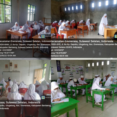 Madrasah Aliyah As'adiyah Dapoko Gelar Ujian PAT, Tahun Ajaran 2021/2022