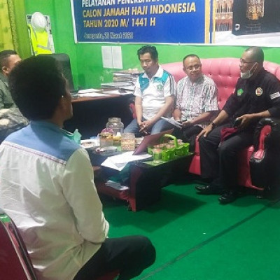 Duduk Bersama Bahas Pelaksanaan Bimbingan Manasik Haji Tk Kecamatan Se Kab.Jeneponto