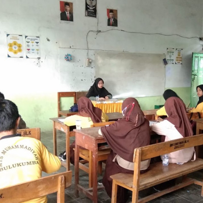 Hari Ketiga Pelaksanaan Ujian PAT MTs Muhammadiyah Bulukumba Sukses di Gelar
