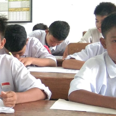Siswa MTs Muhammadiyah Bulukumba Junjung Kejujuran Dalam Ujian PAT
