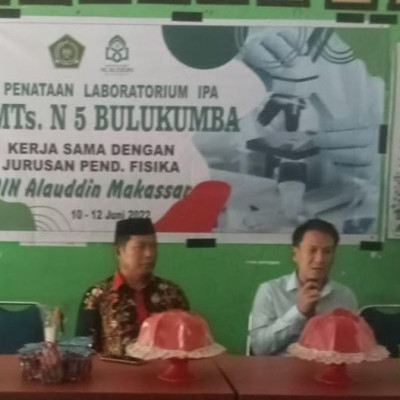 Hari Pertama PFIS UIN Alauddin Makassar Gelar AKLAM di MTsN 5 Bulukumba