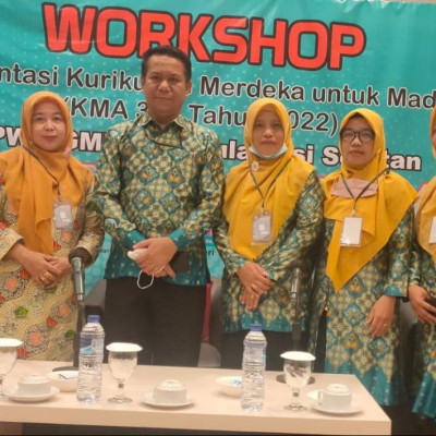 Enam Orang Guru MTsN 5 Bulukumba Ikut Workshop Implementasi Kurikulum Merdeka di Makassar