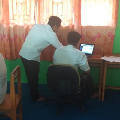 Guru MTsN 5 Bulukumba Sibuk Input Nilai di Aplikasi RDM (Raport Digital Madrasah)