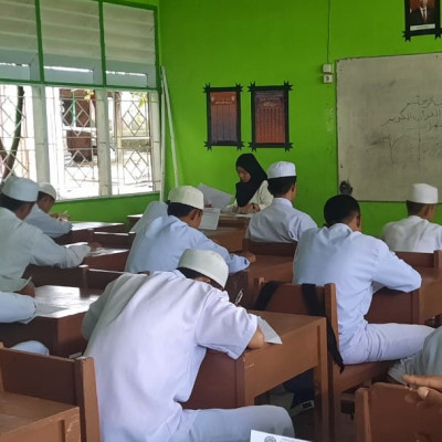 MTs Putra DDI Mangkoso Laksanakan Ujian Akhir Semester Genap Tahun Pelajaran 2021/2022