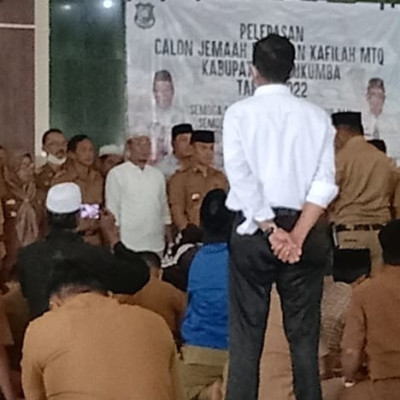 Kamad MTs Muhammadiyah Bulukumba Menghadiri Pelepasan Jemaah Haji dan Kontingen MTQ Kabupaten Bulukumba