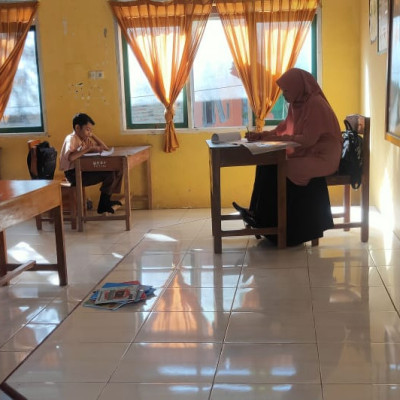 Hari Terakhir Ujian PAT MTs Muhammadiyah Songing Berjalan Dengan Lancar