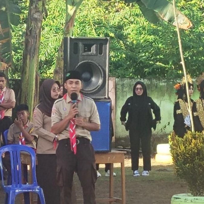 Zulfidarsi, Tenaga Pendidik MTs Bacari Didaulat Pimpin Doa Pada MSC Competition Part 1