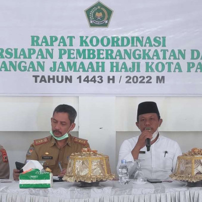 Jelang Keberangkatan JCH Kota Palopo, H.Mikail Gelar Rapat Persiapan.