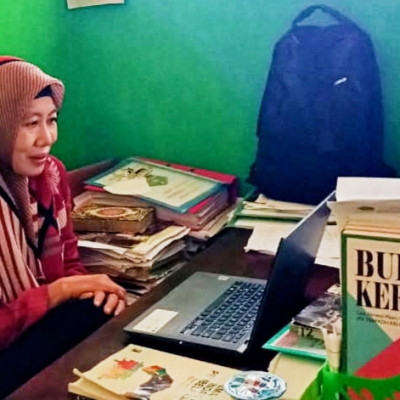 Wakamad Akademik MTsN 3 Bulukumba Ikuti Diklat PJJ PTK Yang Diselenggarakan BDK Makassar