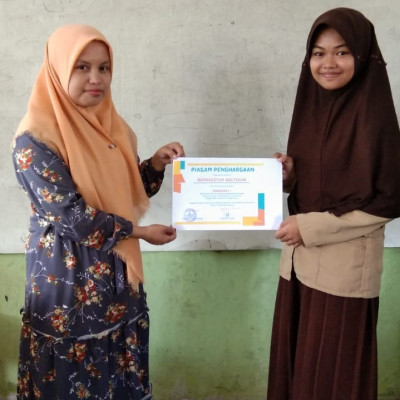 Nurhaqsyah Multazam Siswa MTs Muhammadiyah Bulukumba Jadi Peringkat Pertama Di kelas VIII
