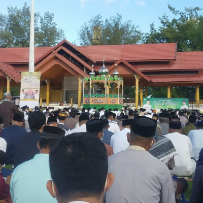 Perayaan Shalat Idul Fitri 1 Syawal 1443H/02 Mei 2022M Kab. Kepulauan Selayar