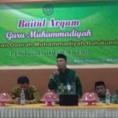 Guru MTs Muhammadiyah Bulukumba Hadiri Pembukaan Baitul Arqam Muhammadiyah
