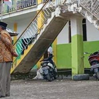 Pimpinan Apresiasi Laju Pembangunan Ponpes As'adiyah Galung Beru