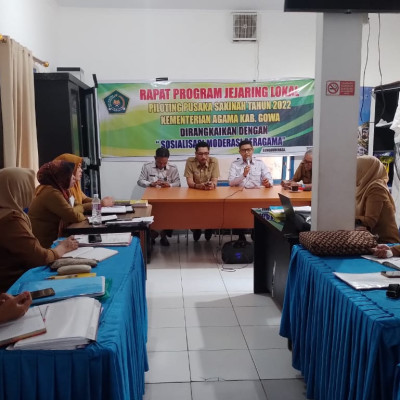 Jalin Kerjasama, Bimas Islam Gowa Gelar Rapat Jejaring Permasalahan di BPKB Somba Opu