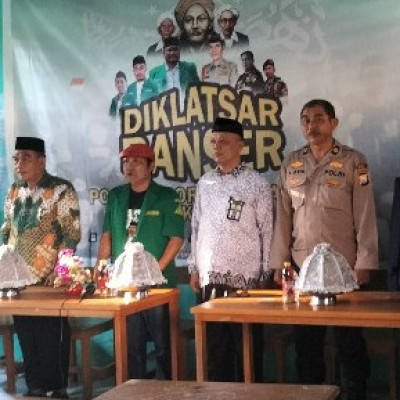 Kasi PD Pontren Hadiri Pembukaan Diklatsar Banser di Ponpes Nurul Ikhwan