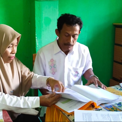 Kepala Madrasah MTs Muhammadiyah Bulukumba Lakukan Supervisi Akademik