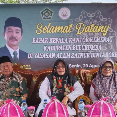 Ketua Pokjawas Bersama Rombongan Hadiri Peresmian dan Penyerahan IJOP RA Raudhatul Jannah Bintarore