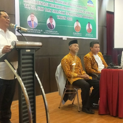 AGPAII Kabupaten Bantaeng Gelar Workshop Penguatan Moderasi Beragama Dan  Implementasi Kurikulum Merdeka