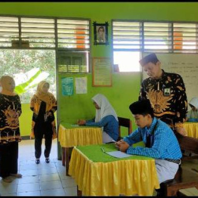MA YMPI Rappang Perwakilan Madrasah Aliyah se-Kabupaten Sidrap Melaksanakan AKMI
