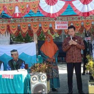 KakanKemenag Sidrap Buka Acara Pemilihan Ketua dan Wakil Ketua OSIM MTs Nashrul Haq pajalele 