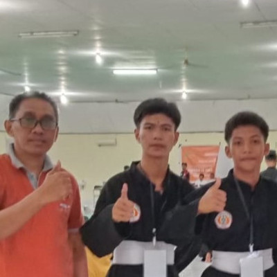 Atlet Pencak Silat Kontingen Kabupaten Barru Berhasil Masuk Ke Babak Final Pada POSPEDA Sul-Sel