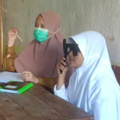 Puskesmas Caile Lakukan Penjaringan Siswa Kelas VII MTs Muhammadiyah Bulukumba 