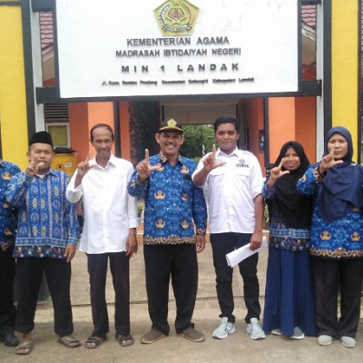 Di Pulau Borneo, Pendidik MIN 1 Bone Laksanakan Tugas Visitasi