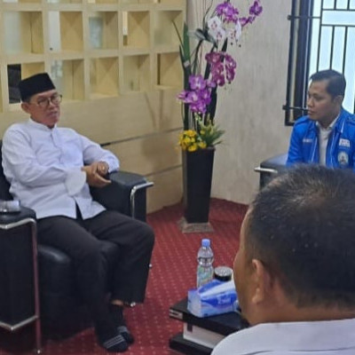 Mengawali Tugas Selaku Kepala Bidang, H. Wahyuddin Terima Kunjungan PW APRI Sulsel