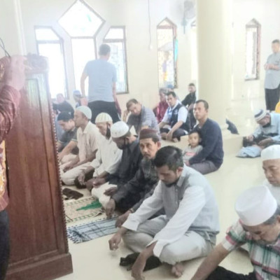 Jelang Akhir Tahun, Kepala KUA Tamalate Roadshow Sosialisasikan Moderasi Beragama di Masjid