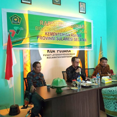 Kasi Bimas Islam Selayar Sambut Positif Pernyataan Kabid Urais Sulawesi Selatan