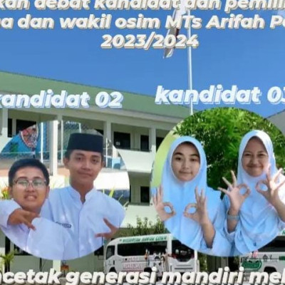 Demokratis, Pemilihan Ketua OSIM MTs Arifah Gowa