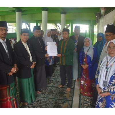 Lantik Pengurus Masjid MAN 2 Makassar, H. Shaifullah Rusmin : Ini yang Pertama Dilantik Tingkat Madrasah
