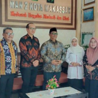 MAN 2 Kota Makassar Sukses Jadi Tilok Pelaksanaan PK Online PPKB GPAI Tahun 2023