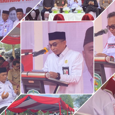 Do'a HM. Jusri Untuk Gedung UDD Dan Markas PMI Kabupaten Luwu Timur