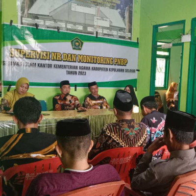 Tingkatkan Mutu Layanan dan Admistrasi, Tim Bimas Islam Supervisi KUA di Kab. Kepulauan Selayar