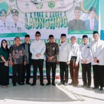 H. Jamaruddin Sampaikan KMB Merupakan Salah Satu Program Dari 7 Prioritas Menag RI Di Launching Kampung Moderasi Beragama