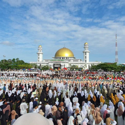 Kakan Kemenag Dampingi Bupati Wajo Lepas Ribuan Peserta Pawai Tahun Baru Islam