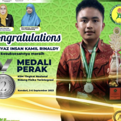Siswa MAN 2 Kota Makassar Raih Medali Perak pada KSM Nasional 2023