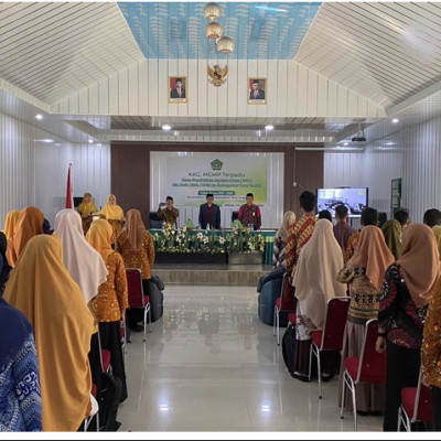 Gelar KKG MGMP Terpadu Guru Pendidikan Islam, H. Tamrin berharap "Dapat Membuat Terobosan"