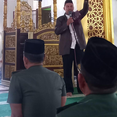 Rahman Bahas Adab Berperang Rasulullah di Rindam XIV/Hasanuddin