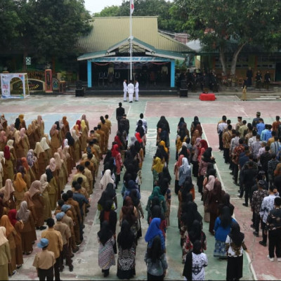 MAN 2 Bulukumba Gelar Upacara  Peingatan Hari Guru Nasional,  Muhammad Anas : Terapkan Prinsip Ki Hajar Dewantoro