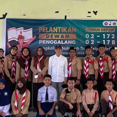 Badar Scout MTs Arifah Gowa Miliki Nahkoda Baru