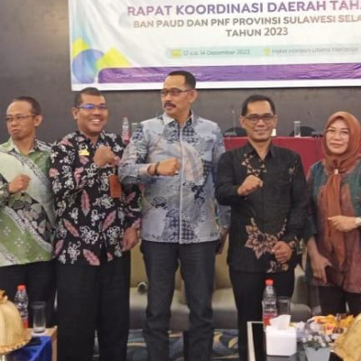 Kabid Penmad Hadiri Rapat Koordinasi Daerah Tahap II BAN PAUD dan PNF se-Provinsi Sulawesi Selatan