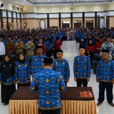 Sebanyak 466 PPPK lingkup Kanwil Kemenag Sulsel dilantik, 11 diantaranya berasal dari Kab. Pangkep