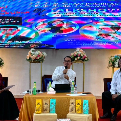 Talkshow, Kabid Urais Tandem Kabiro AAKK UIN Alauddin Makassar Bahas Tuntas Revitalisasi KUA dan Cyber Islamic University