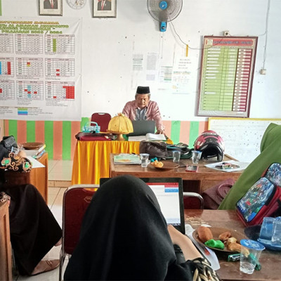 Kolaborasi Pengawas Madrasah Bersama Kamad Binaan, Susun Komitmen Perubahan Tahun 2024